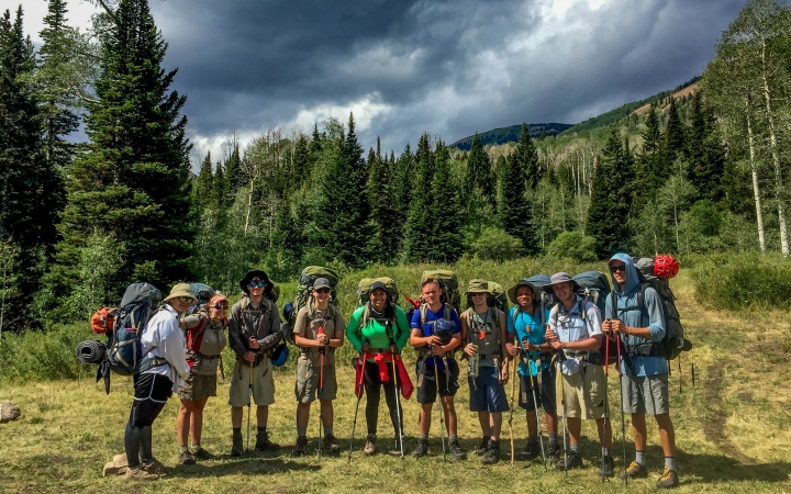 backpacking adventure for adults